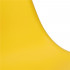 Set 4 scaune dining Scandinav pentru bucatarie, 38x42x82cm, galben [14]