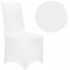Set 4 huse pentru scaune de evenimente, marime universala, poliester si spandex, alb [2]