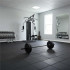 Bara haltera dreapta pentru greutati 180 cm, diametru 25 mm, otel, incarcare maxima 140 kg, negru [7]