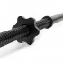 Bara haltera dreapta pentru greutati 180 cm, diametru 25 mm, otel, incarcare maxima 140 kg, negru [11]