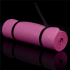 Saltea fitness antiderapanta din NBR, 183x61x1 cm, cu curea transport, roz [3]