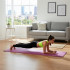 Saltea fitness antiderapanta din NBR, 183x61x1 cm, cu curea transport, roz [24]