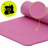 Saltea fitness antiderapanta din NBR, 183x61x1 cm, cu curea transport, roz [25]