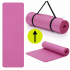 Saltea fitness antiderapanta din NBR, 183x61x1 cm, cu curea transport, roz [5]