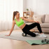 Rola pentru masaj si stretching din spuma EVA, duritate medie 50 Shore A, 33x14 cm, negru [5]