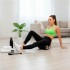 Rola pentru masaj si stretching din spuma EVA, duritate medie 50 Shore A, 33x14 cm, negru [7]