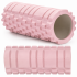 Rola pentru masaj si stretching din spuma EVA, duritate medie 50 Shore A, 33x14 cm, roz [15]