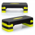 Stepper aerobic, ajustabil in 3 trepte, antiderapant, maxim 350 kg, 68x29x20 cm, negru si verde [19]