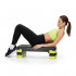 Stepper aerobic, ajustabil in 3 trepte, antiderapant, maxim 350 kg, 68x29x20 cm, negru si verde [7]
