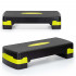 Stepper aerobic, ajustabil in 2 trepte, antiderapant, maxim 350 kg, 68x29x15 cm, negru si verde [2]