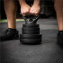 Set gantere, bara si kettlebell ajustabil 30 kg, 16 discuri, conector si suport dedicat, negru [22]