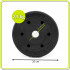 Disc greutate haltera, 2,5 kg, umplutura bitumica, invelist PP, 29 mm, negru [6]