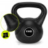 Kettlebell 6 kg, bitum cu invelis rezistent ABS, 24x21 cm, negru [11]