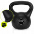 Kettlebell 8 kg, bitum cu invelis rezistent ABS, 24x23 cm, negru [4]