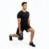 Kettlebell 14 kg, bitum cu invelis rezistent ABS, 26x22x28 cm, negru [5]