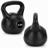 Kettlebell 14 kg, bitum cu invelis rezistent ABS, 26x22x28 cm, negru [6]