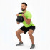 Kettlebell 16 kg, bitum cu invelis rezistent ABS, 28x23x30 cm, negru [2]