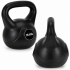 Kettlebell 16 kg, bitum cu invelis rezistent ABS, 28x23x30 cm, negru [3]