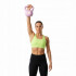 Kettlebell 2 kg, bitum cu invelis rezistent ABS, 16x19 cm, roz [8]