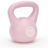 Kettlebell 4 kg, bitum cu invelis rezistent ABS, 18x21 cm, roz [12]