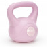 Kettlebell 10 kg, bitum cu invelis rezistent ABS, 25x27 cm, roz [10]