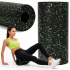 Rola pentru masaj si stretching din spuma EPP, duritate medie 50 Shore A, 30x15 cm, negru [3]