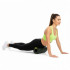 Rola pentru masaj si stretching din spuma EPP, duritate medie 50 Shore A, 30x15 cm, negru [9]