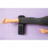 Rola pentru masaj si stretching din spuma EVA, duritate medie 55 Shore A, 33x13 cm, negru [16]