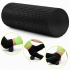 Rola pentru masaj si stretching din spuma EVA, moale 25 Shore A, 45x15 cm, negru [9]