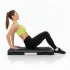 Step aerobic fitness profesional, reglabil 3 niveluri, PP, maxim 350 kg, 108x29x20 cm, negru gri [14]