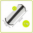 Greutati pentru incheietura mainii si glezna 2x1 kg, neopren si nisip fier, 28x11 cm, gri [2]