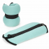 Greutati pentru incheietura mainii si glezna 2x1,5 kg, neopren si nisip fier, 28x13 cm, verde menta [6]