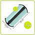 Greutati pentru incheietura mainii si glezna 2x1,5 kg, neopren si nisip fier, 28x13 cm, verde menta [8]