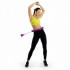 Cerc Hula Hoop pentru antrenament fitness, reglabil, cu greutate suplimentara si functie de masaj, 50-120 cm, mov [13]