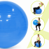 Minge pentru fitness 55 cm, antiderapanta, cu pompa inclusa, maxim 150 kg, albastru [7]