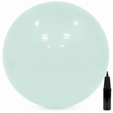 Minge pentru fitness 65 cm, antiderapanta, cu pompa inclusa, maxim 150 kg, verde menta Minge pentru fitness 65 cm, antiderapanta, cu pompa inclusa, maxim 150 kg, verde menta