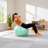 Minge pentru fitness 65 cm, antiderapanta, cu pompa inclusa, maxim 150 kg, verde menta [19]