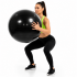 Minge pentru fitness 75 cm, antiderapanta, cu pompa inclusa, maxim 150 kg, negru [5]