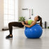 Minge pentru fitness 75 cm, antiderapanta, cu pompa inclusa, maxim 150 kg, albastru [8]