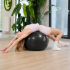 Minge pentru fitness 85 cm, antiderapanta, cu pompa inclusa, maxim 150 kg, negru [6]
