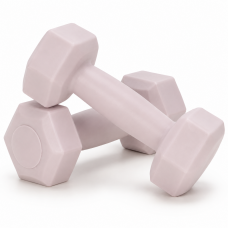 Set gantere hex 2x0.5 kg, bitum cu invelis rezistent PP, roz Set gantere hex 2x0.5 kg, bitum cu invelis rezistent PP, roz