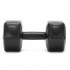 Set gantere hex 2x10 kg, bitum cu invelis rezistent PP, negru [6]