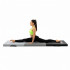 Saltea fitness pliabila 3 segmente, PVC si spuma EPE, 180x60x6 cm, negru si gri [8]