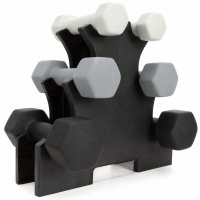 Set gantere din fonta cu invelis neopren, 12 kg cu suport, capete hexagonale, 2x1 kg 2x2 kg 2x3 kg, multicolor Set gantere din fonta cu invelis neopren, 12 kg cu suport, capete hexagonale, 2x1 kg 2x2 kg 2x3 kg, multicolor