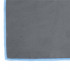 Prosop cu uscare rapida 100x180 cm, microfibra 200 GSM, cu husa transport, gri [19]