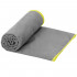 Prosop microfibra pentru plaja sau fitness, 180x100 cm, 200 GSM, uscare rapida, cu husa, gri [5]