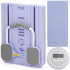 Placa multifunctionala pentru exercitii fitness sau pilates, pliabila, cu timer LCD si benzi elastice, 106x41x3 cm, mov [12]
