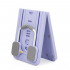 Placa multifunctionala pentru exercitii fitness sau pilates, pliabila, cu timer LCD si benzi elastice, 106x41x3 cm, mov [34]