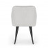 Set 2 scaune dining tapitate din velur Florence, 55x58x82 cm, maxim 120 kg, gri [3]