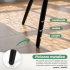 Set 2 scaune dining tapitate cu velur Luxano, cusaturi patrate, 54x58x82 cm, crem [11]